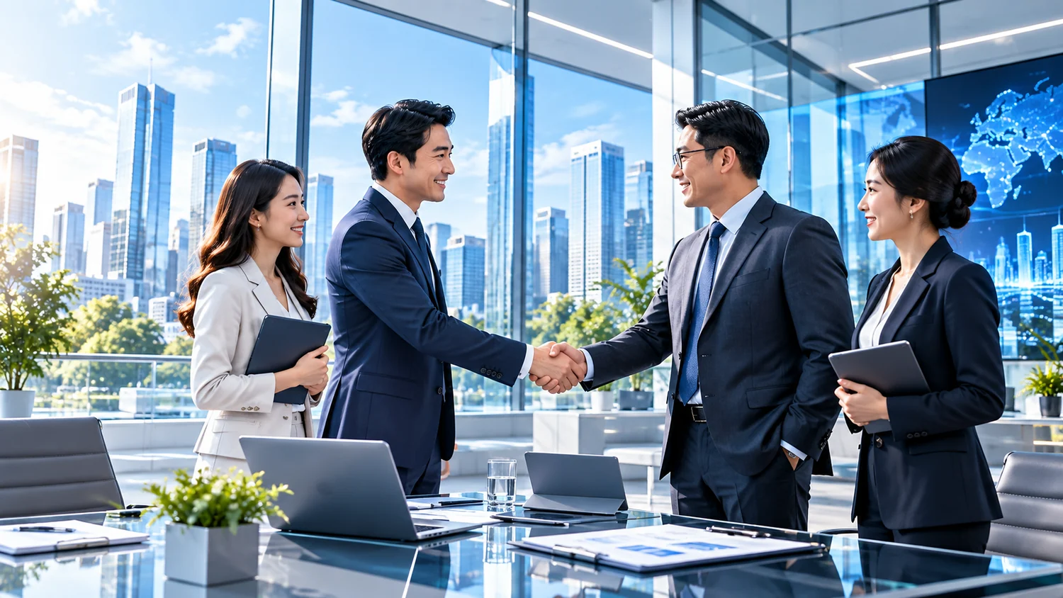 Hình minh họa tư vấn và hợp tác